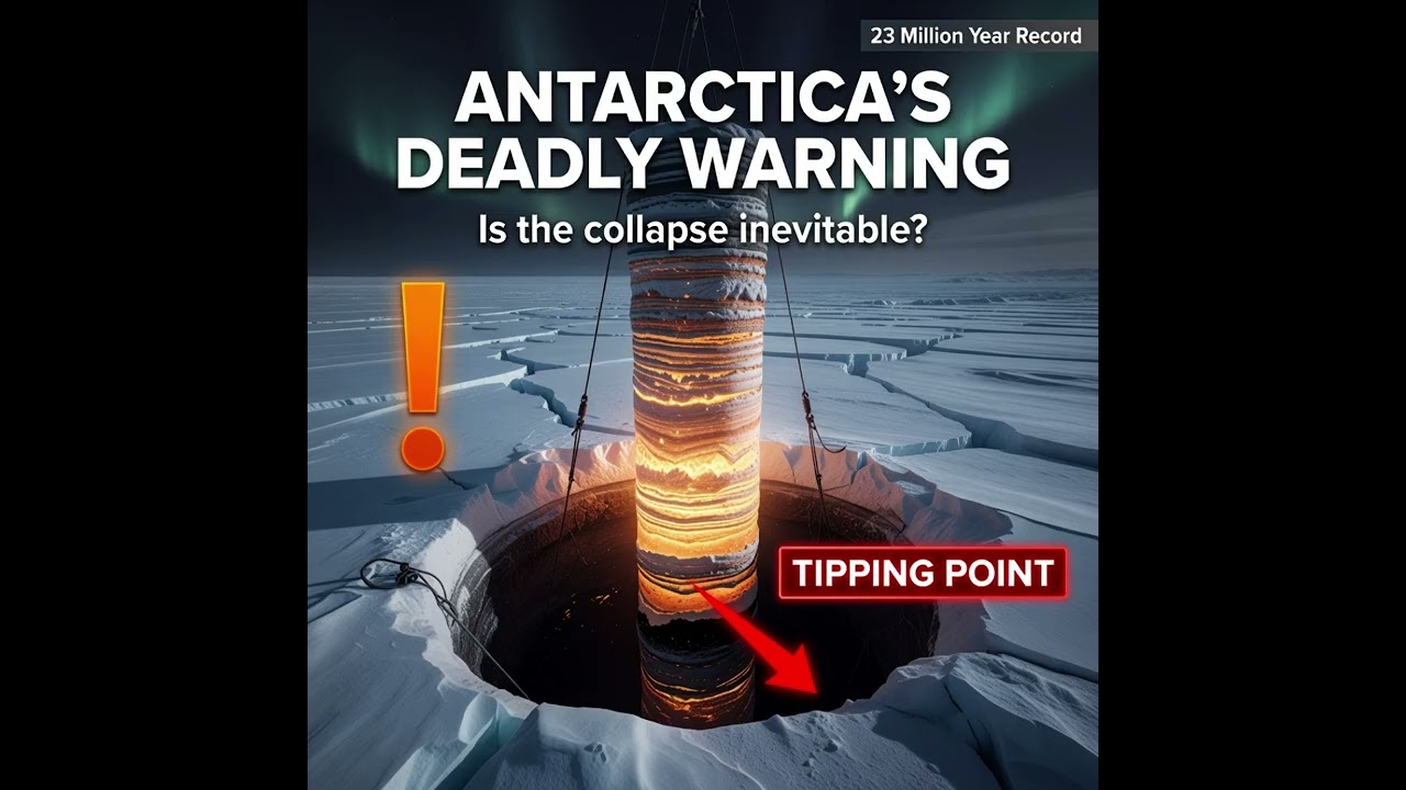 523 Meters Through Antarctic Ice: 23 Million Years of Climate Secrets Revealed