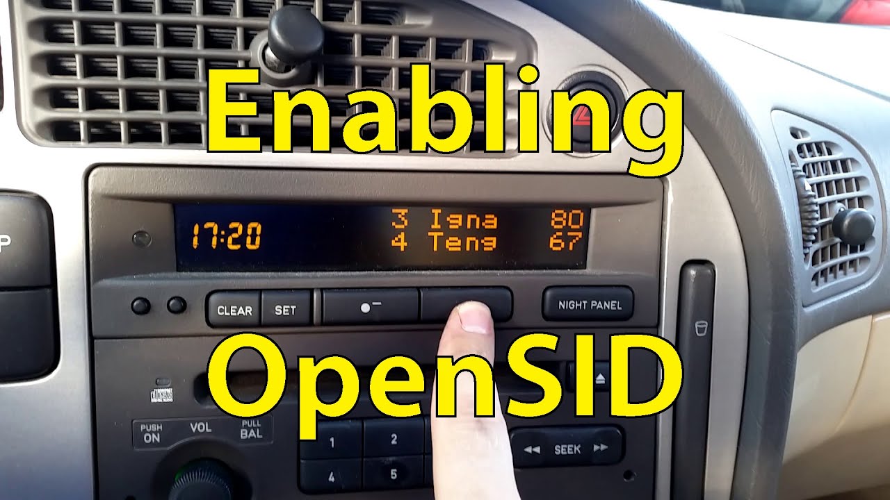 Saab Tuning: Enabling OpenSID - Trionic Seven