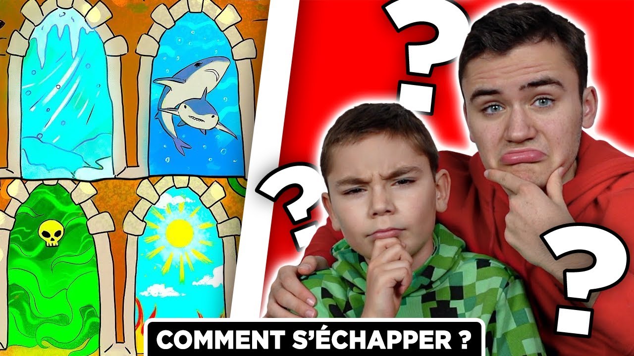 QUELLE PORTE CHOISIR POUR SURVIVRE ? DÉFI ÉNIGME IMPOSSIBLE !!
