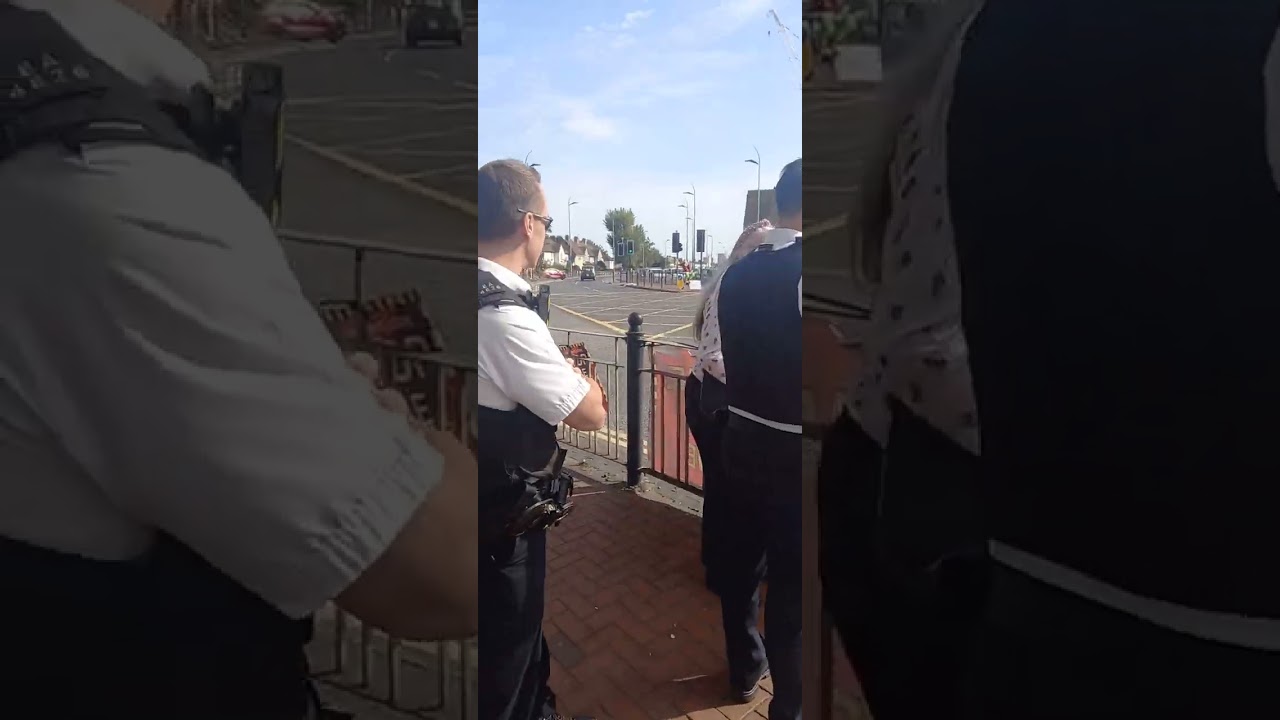 The police came over to investigate: STOP ULEZ.