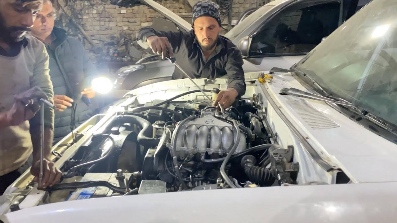 Kacha stop Rawalpindi workshop  #engine #car