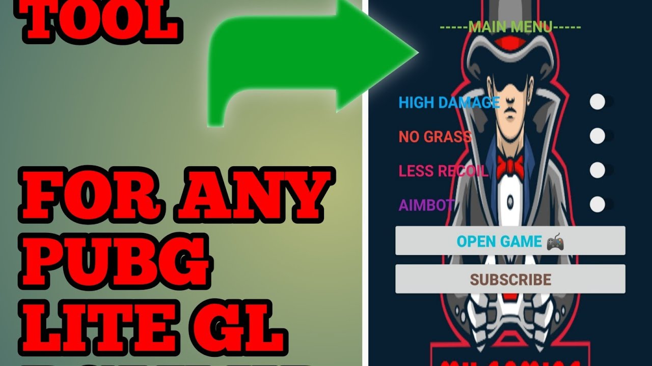 HOW TO MAKE GFX TOOL FOR ANY PUBG GAME