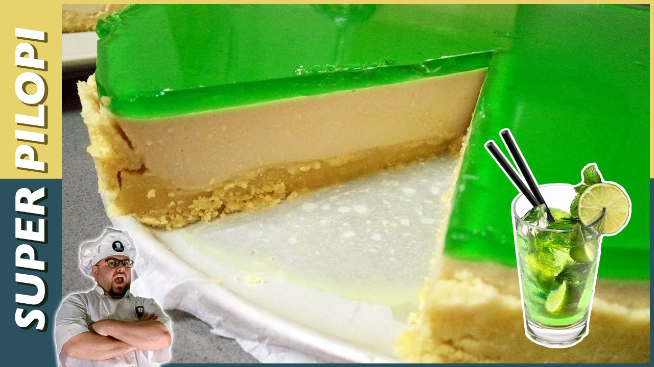 Tarta de mojito (sin horno) - Receta
