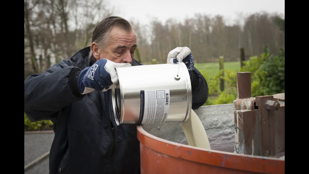 Terradec  plaatsing Solid op asfalt