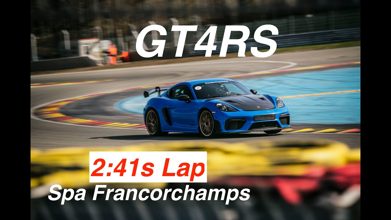 GT4RS - Spa Francorchamps - 2:41s Lap