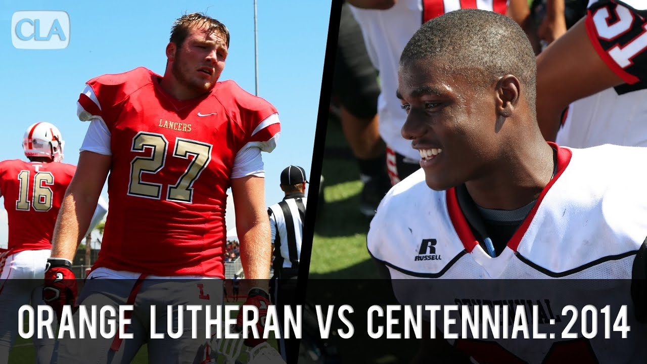 Orange Lutheran vs Centennial (2014): Honor Bowl Socal Full Game Mixtape - CollegeLevelAthletes.com