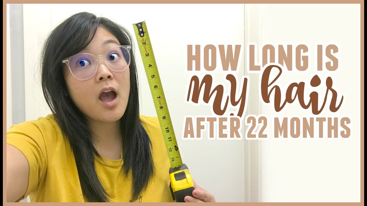 LIVE Hair Growth Update (22 months since shaving my head)