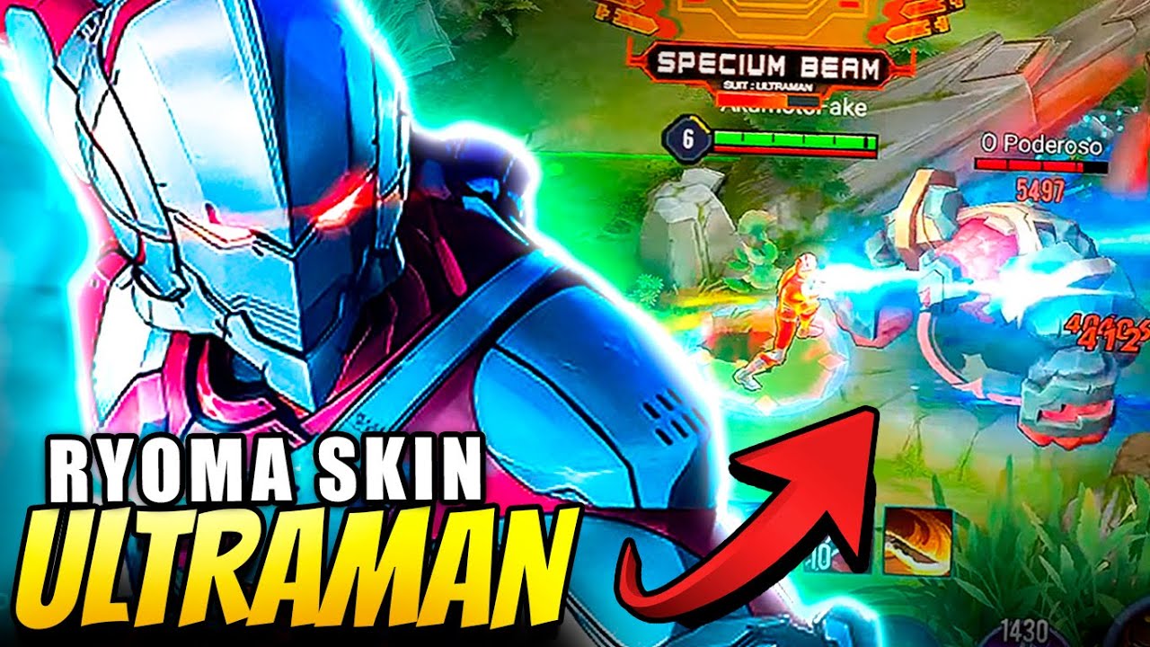 ULTRAMAN: A SKIN MAIS BONITA DO JOGO - Arena of Valor