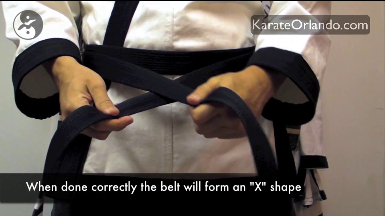 How To Tie Your Tang Soo Do Belt