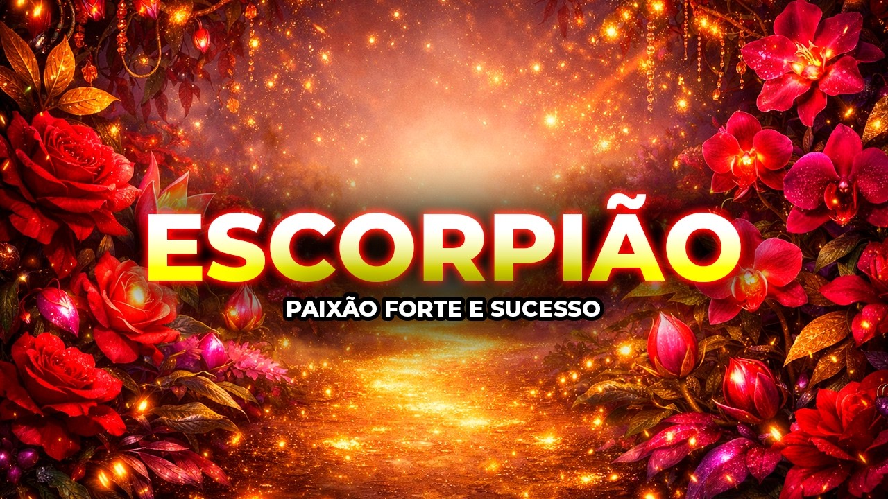 ESCORPIÃO ♏ UMA PAIXÃO AVASSALADORA VAI CHEGAR COM AMOR E MUITO DINHEIRO