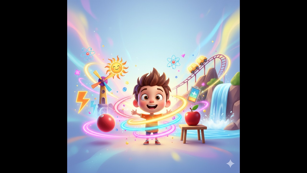 ⚡ The Secret Power of Everything! | How Energy Makes the World Work #scienceforkids #energy