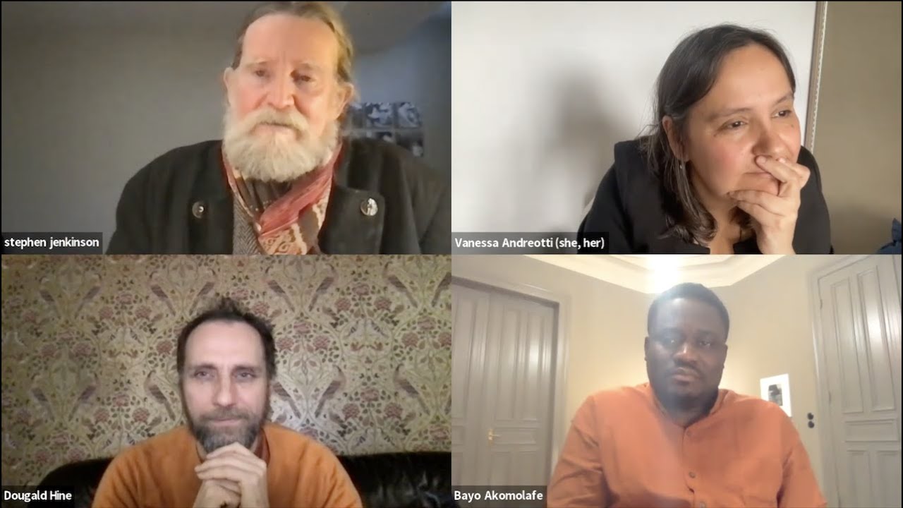At Work in the Ruins w/ Dougald Hine, Bayo Akomolafe, Stephen Jenkinson & Vanessa Andreotti