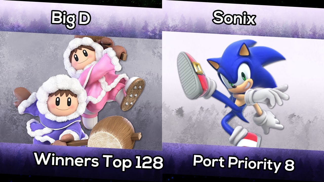 Big D (Ice Climbers) vs Sonix (Sonic) - Winners Top 128 - Port Priority 8
