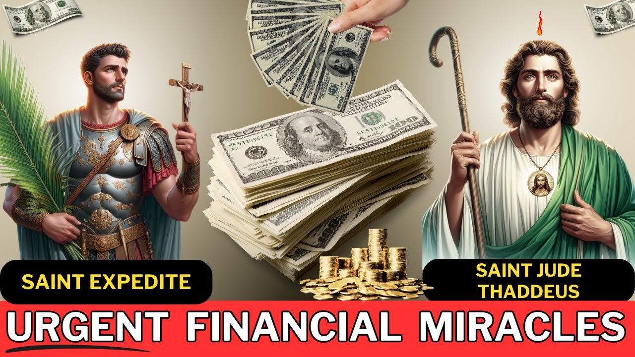 Pray This for an INSTANT MONEY MIRACLE! Saint Expedite and Saint Jude's Powerful Intercession