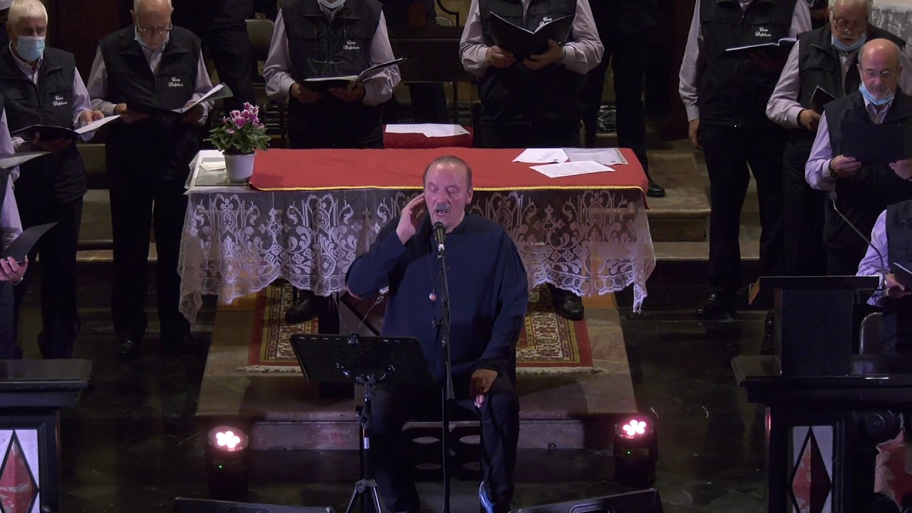 Juri Camisasca & Coro Delphum - Attende domine (gregorian chant)