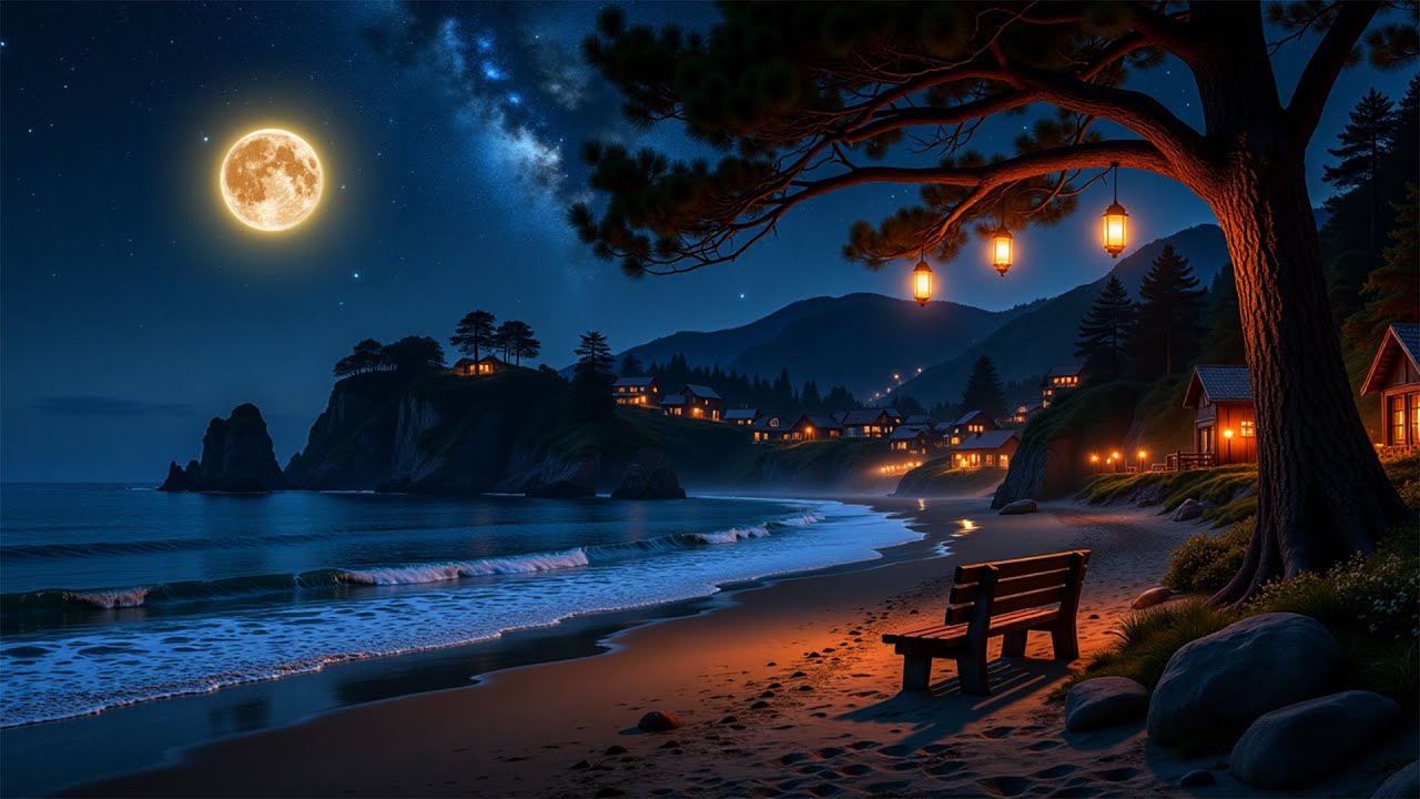 Sleep Deeply In 5 Minutes With Soothing Ocean Waves &bull; Calming Meditation Healing &bull; Melatonin Release