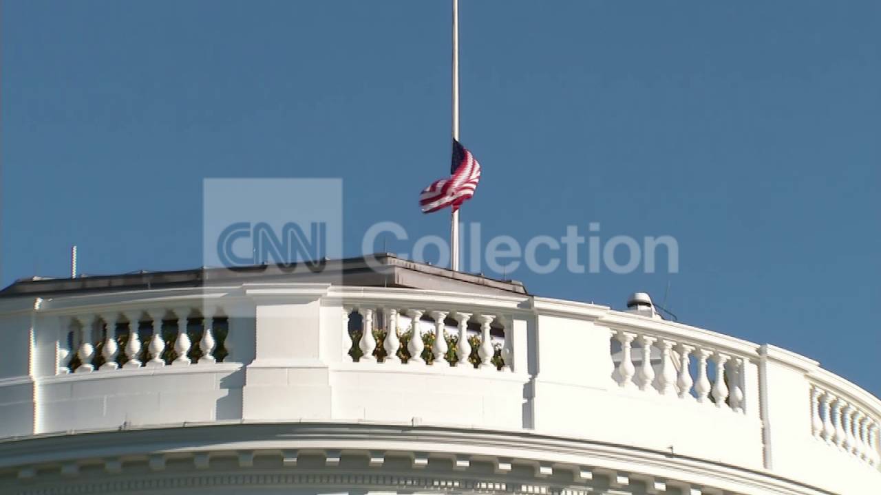 9/11 ANNIV:WHITE HOUSE FLAG AT HALF STAFF