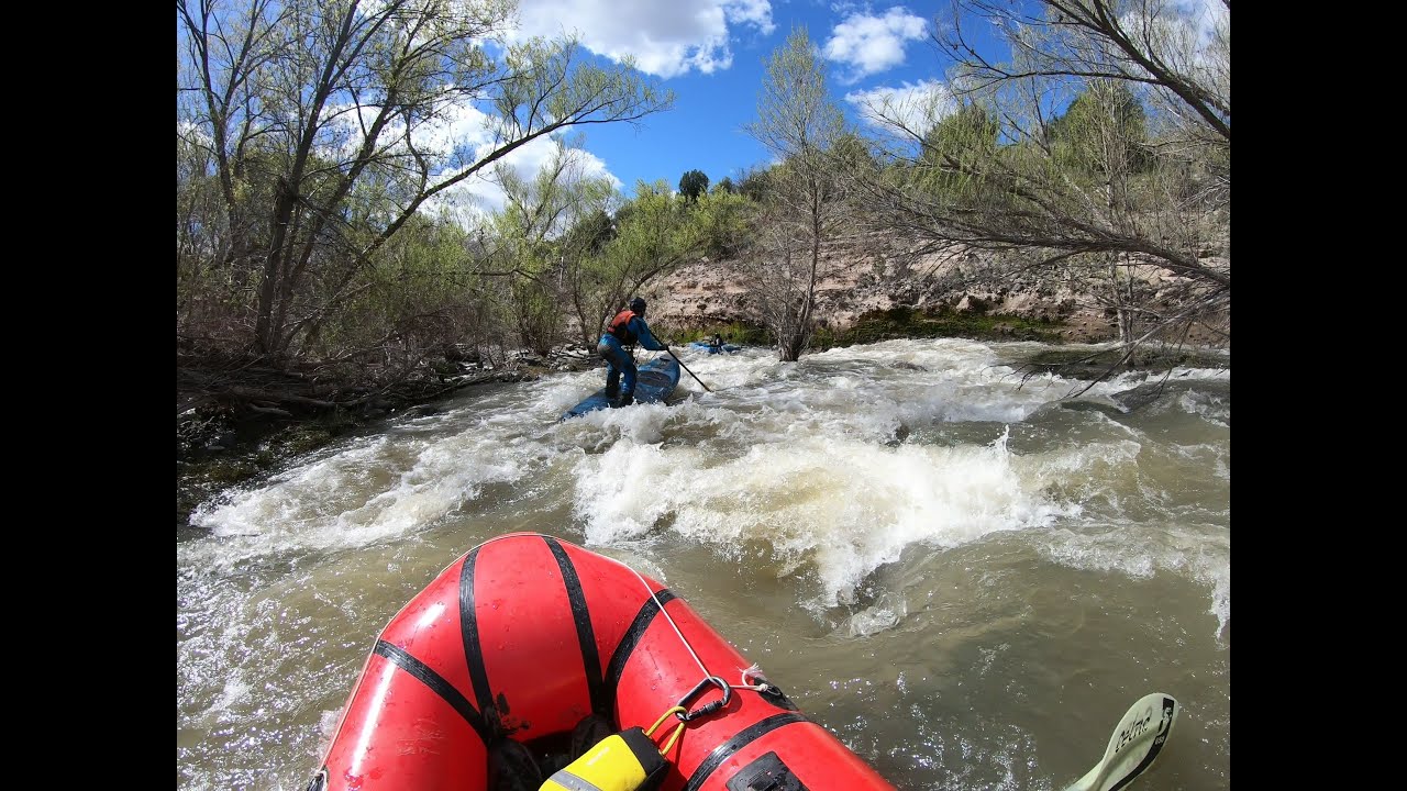 Verde River - Arizona SUP - Off the Wall Rapid