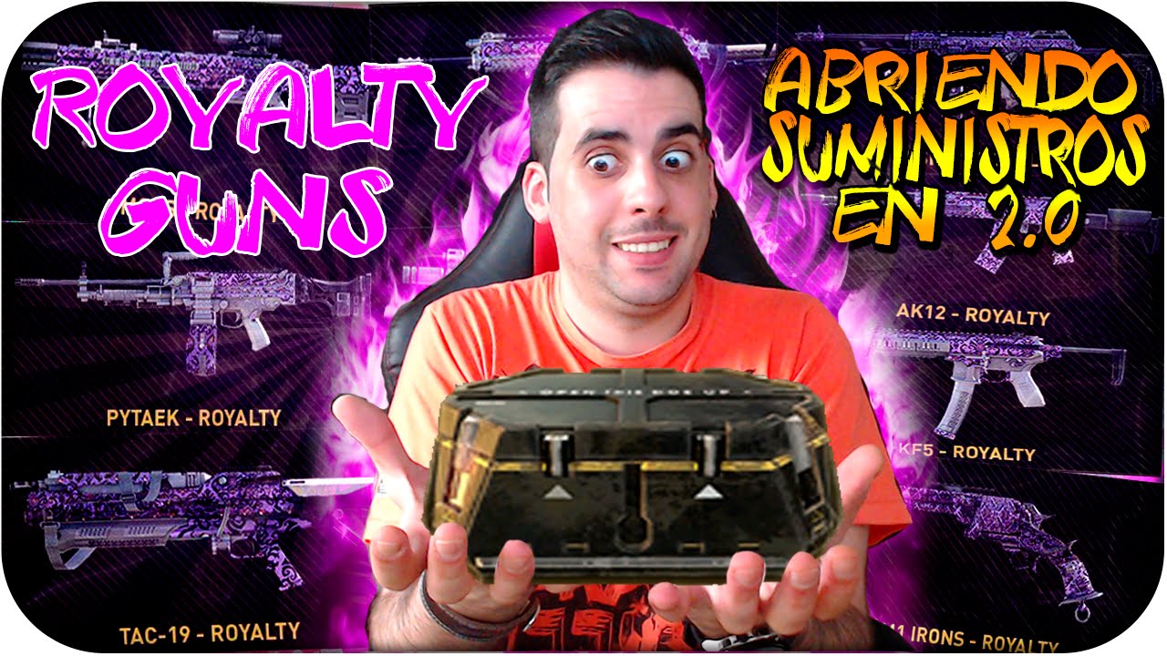 ARMAS DE REALEZA!! ABRIENDO 36 SUMINISTROS AVANZADOS EN 2.0 - ADVANCED WARFARE - Rubinho vlc