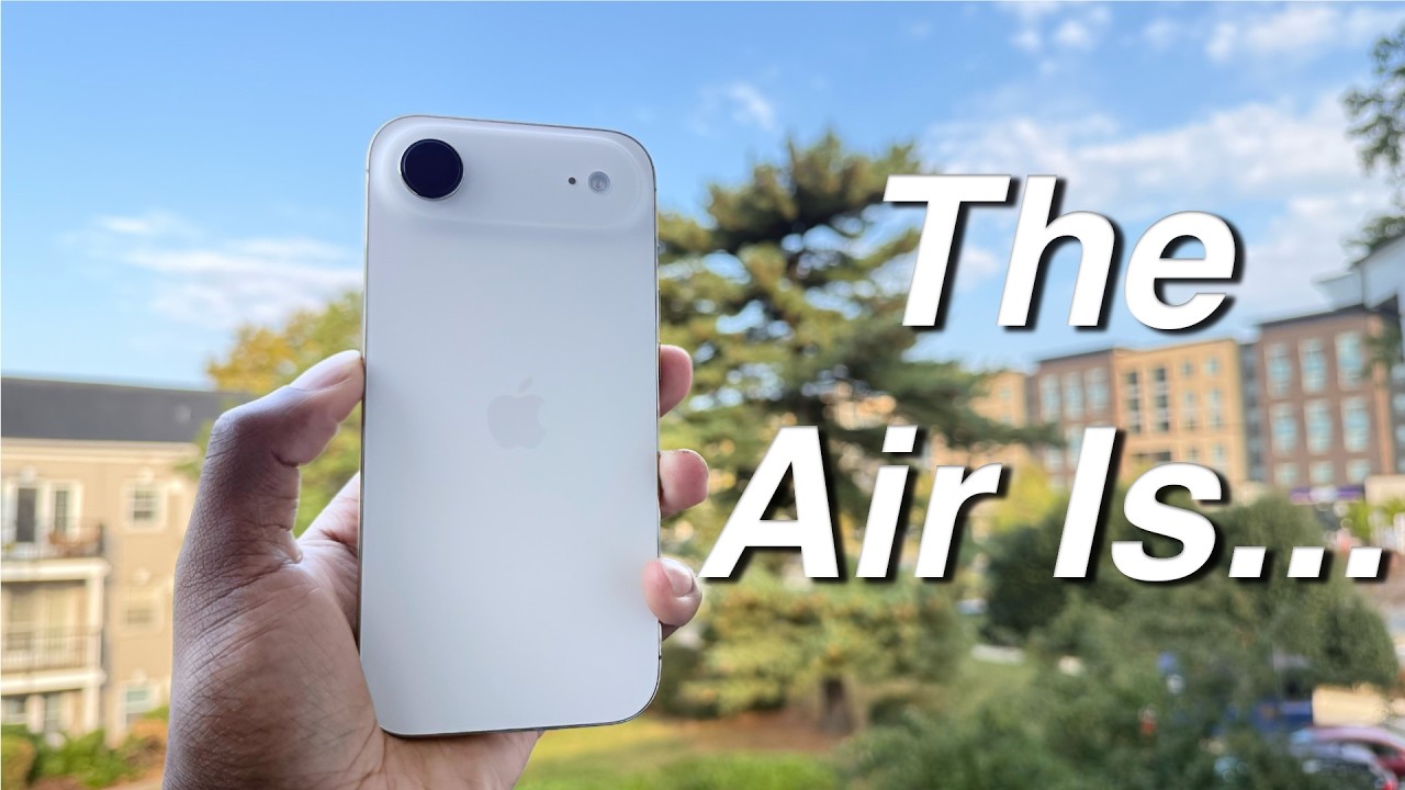 iPhone Air... на самом деле довольно хорош?