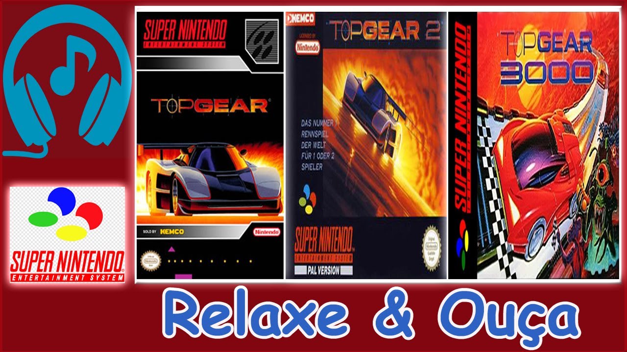 RELAXE & OUÇA: TOP GEAR 1, 2 e 3