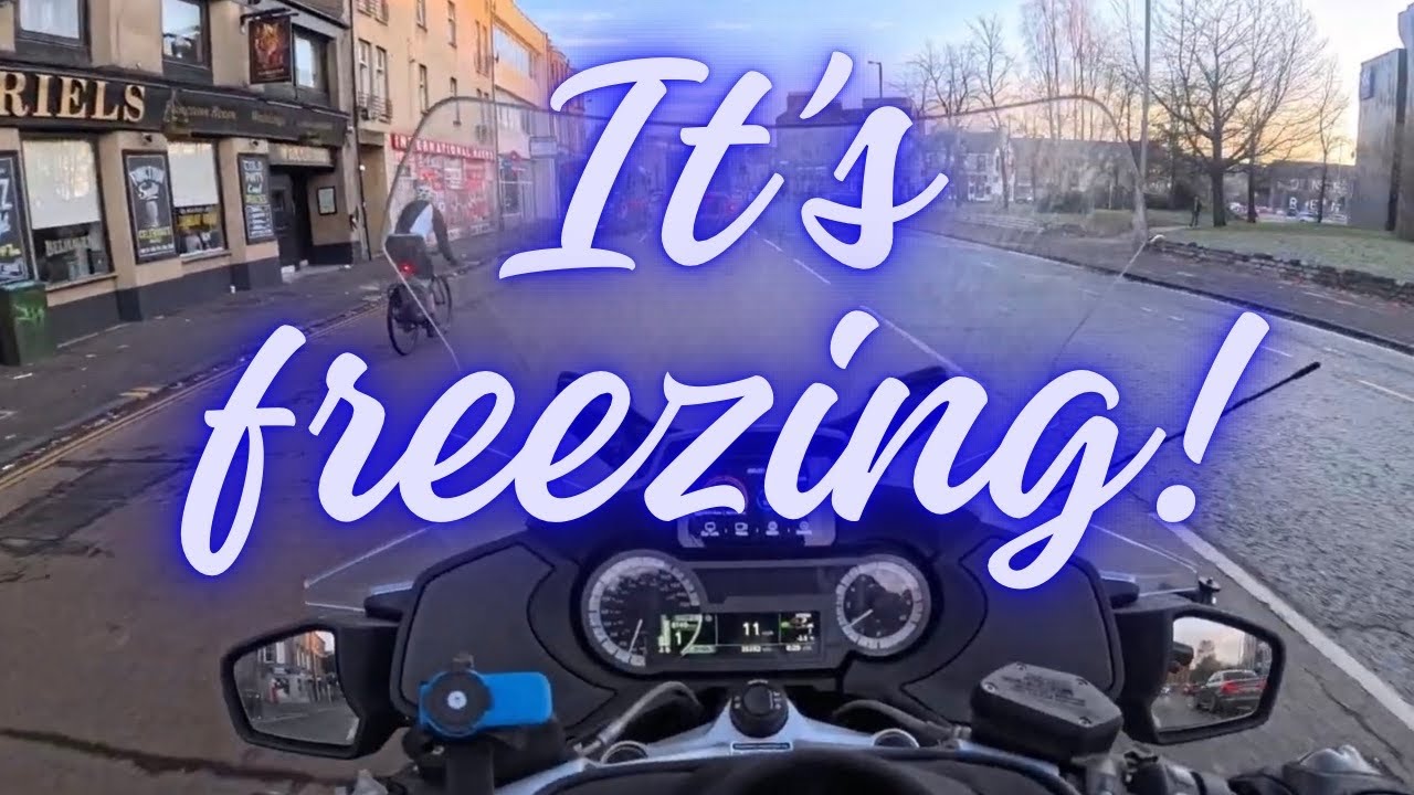 Морозы, но мотоцикл всё ещё в восторге | езжу на работу на R1200RT #bmw #r1200rt