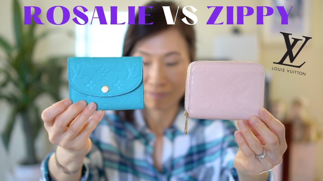 Louis Vuitton ROSALIE vs ZIPPY Coin Purse | Which Holds the Most Cards? Cons?