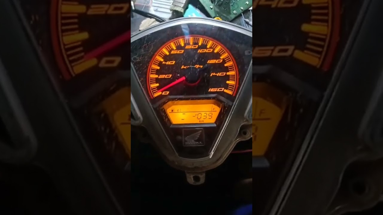 kasus kerusakan terbanyak speedometer vario 125 old. ini masih kategori ringan
