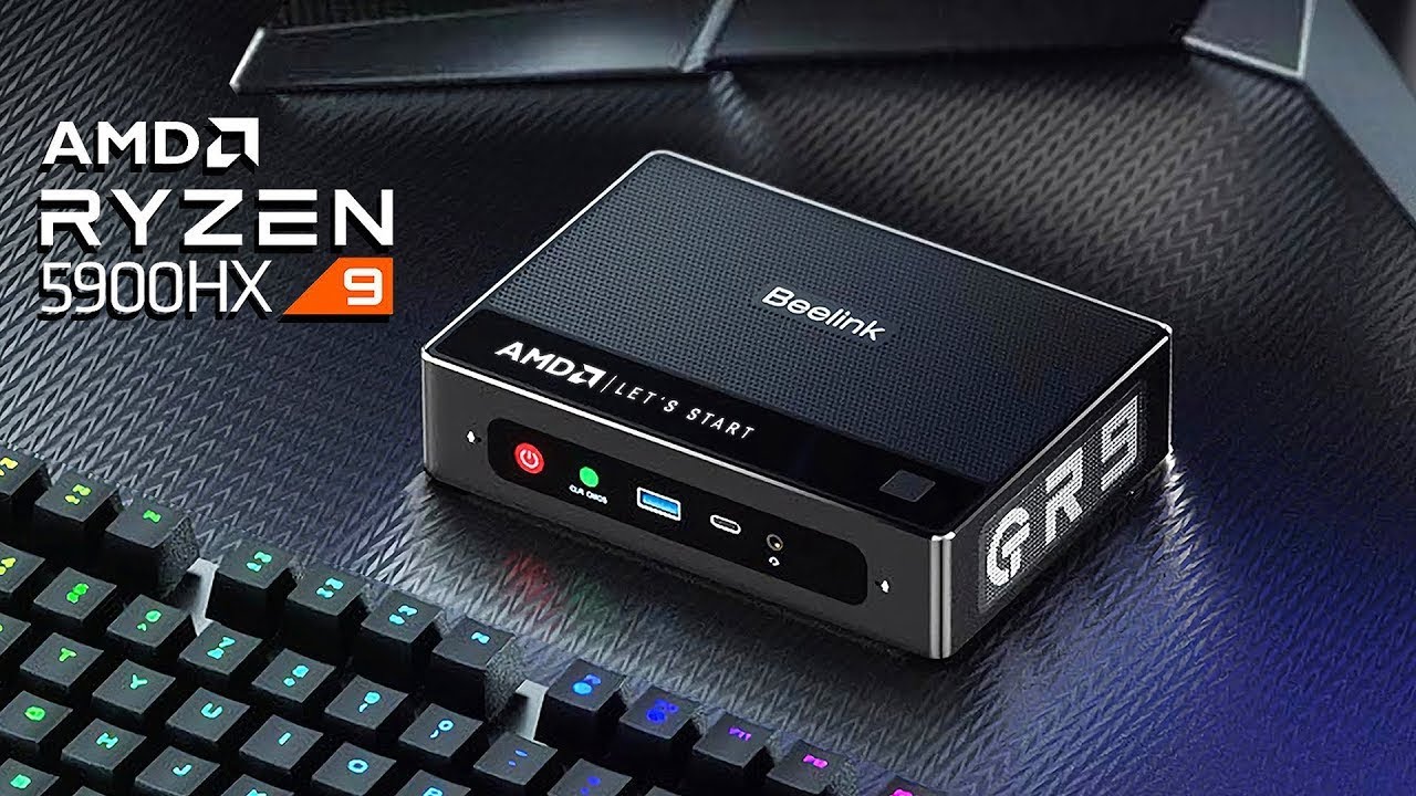 Невероятно мощный мини-ПК Ryzen 9 5900HX. Знакомство с совершенно новым GR9!