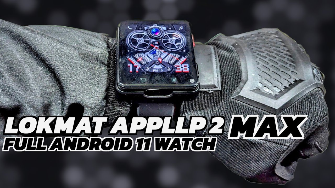 Часы LOKMAT APPLLP 2 MAX на базе Android 11 Насколько полезен телефон, закрепленный на запястье? ...