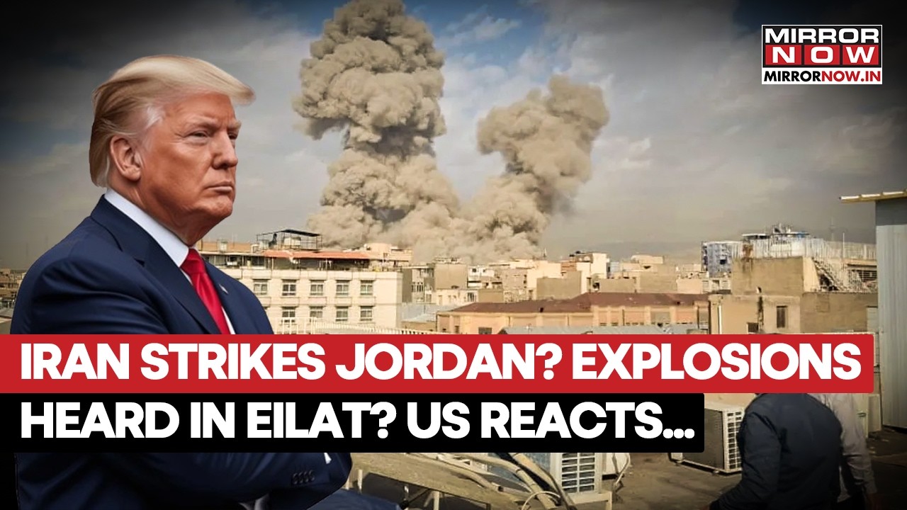 Iran Strikes Jordan Near US Base Again? Explosions Heard In Eilat? US Army Intercepts Missiles