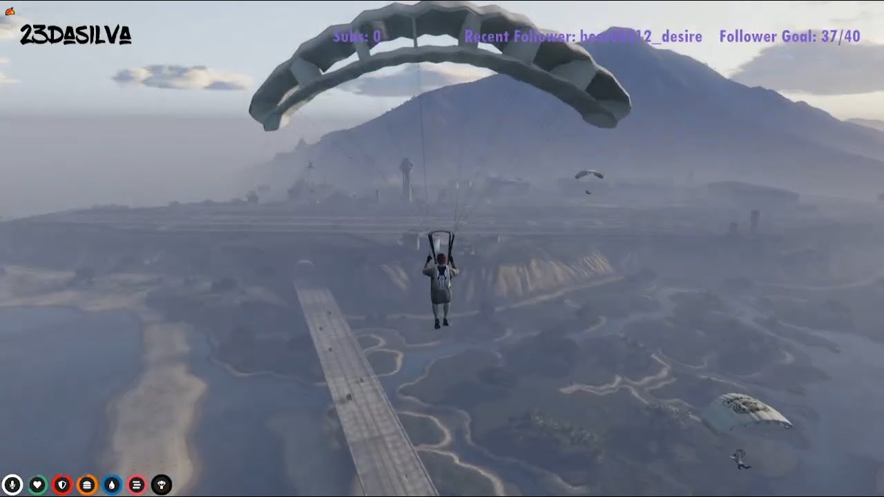 BUNNY TAKES DOM DASILVA & THE COMMONWEALTH SKYDIVING | NoPixel WL Highlight Clip