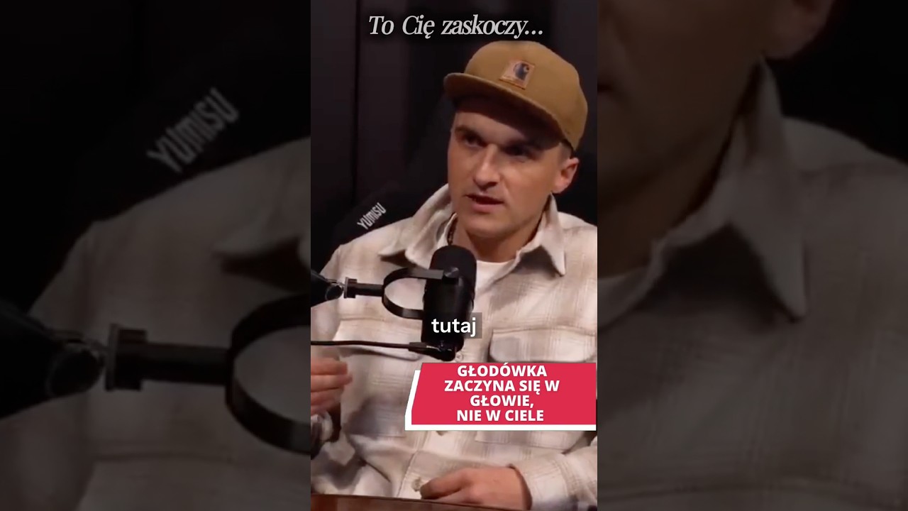 Głodówka zaczyna się w głowie, nie w ciele 🧠Beniamin Wantulok 