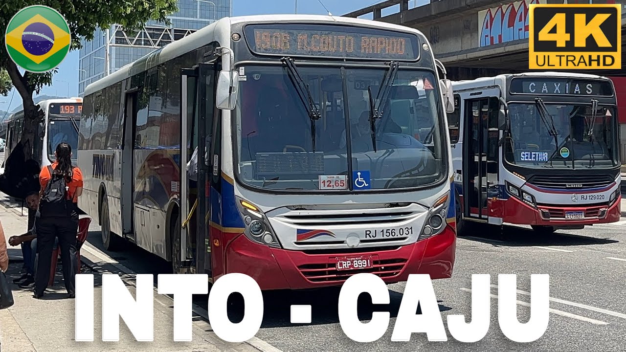 Avenida Rio de Janeiro - INTO - Caju (RJ) - Movimentação de Ônibus #199 