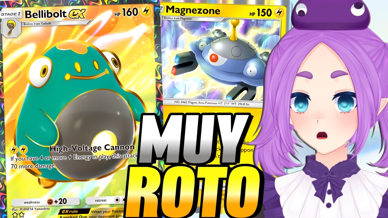 Bellibolt EX con Magnezone ESTÁ ROTÍSIMO | Pokémon TCG Pocket