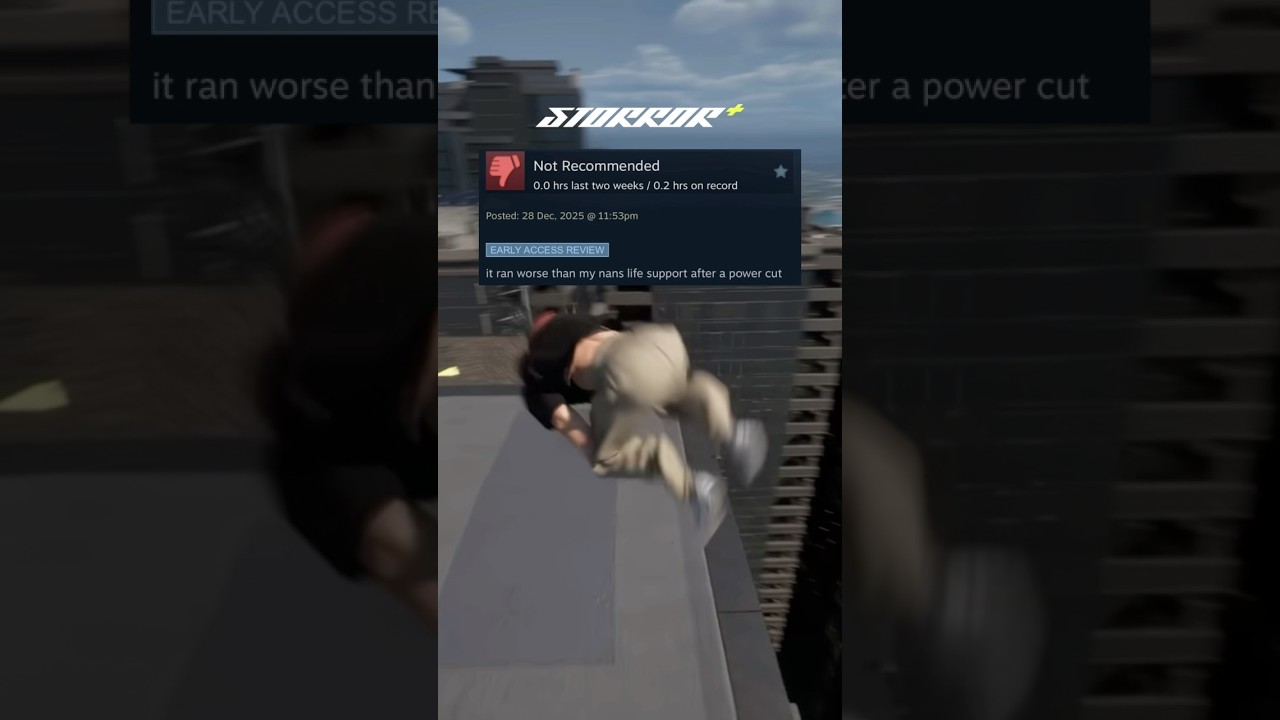 БЕЗУМНЫЕ ОБЗОРЫ В STEAM - #storror #steam #reviews #gaming #memes #parkour
