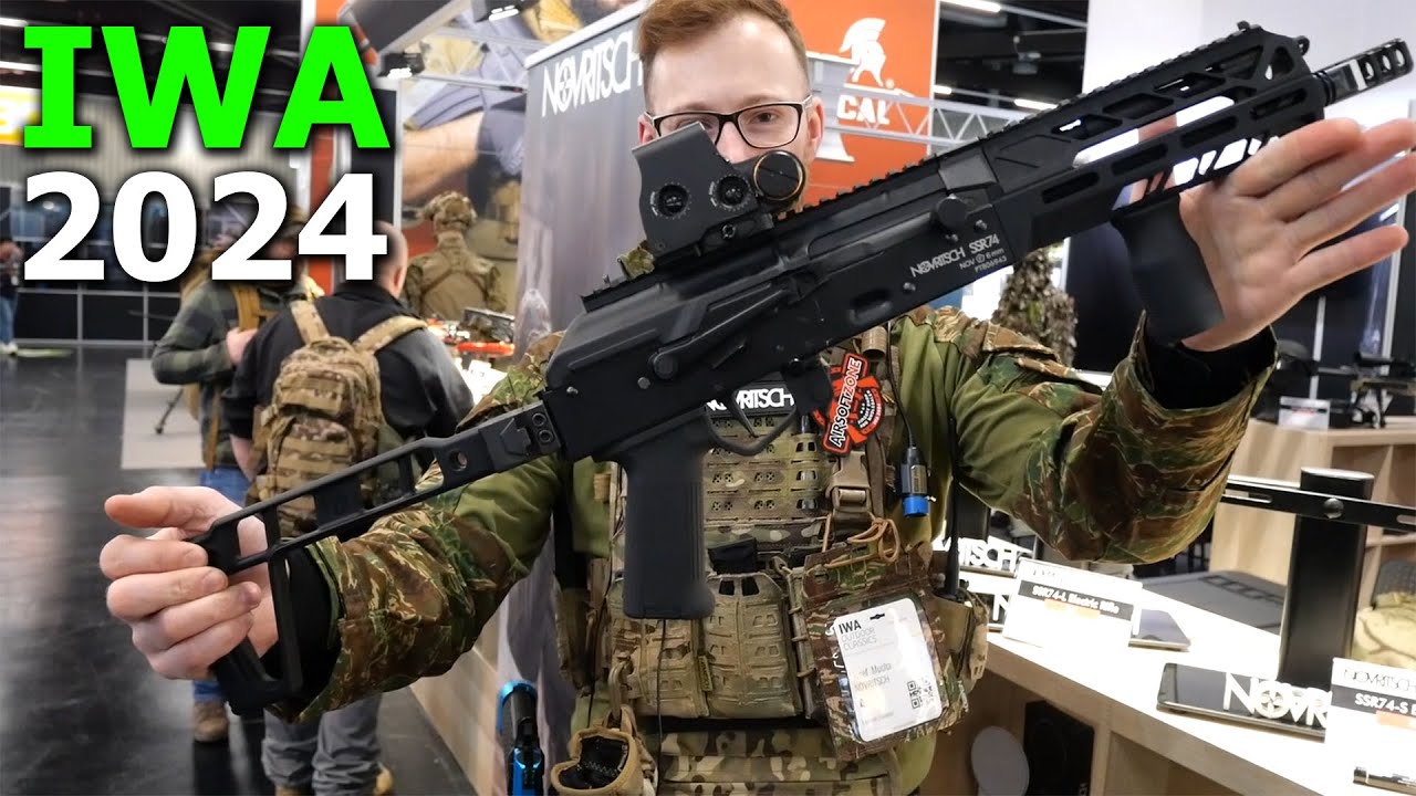 New Novritsch SSR-74, SSP28 & 2.100 RPM CQB Monster | IWA 2024