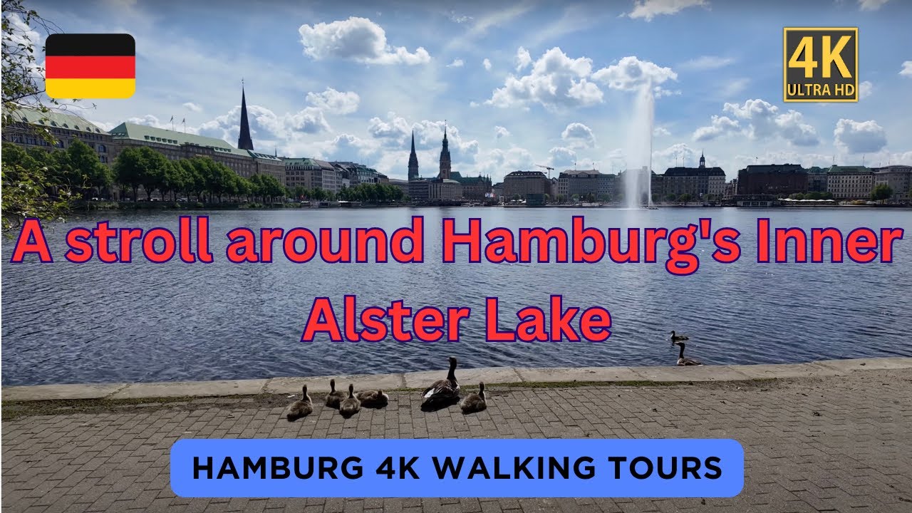 Hamburg's Inner Alster Lake (May 2024)
