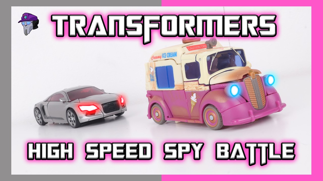 Come Get Your Ice Cream! | Transformers Hunt For The Decepticons High-Speed Spy Battle Video Review