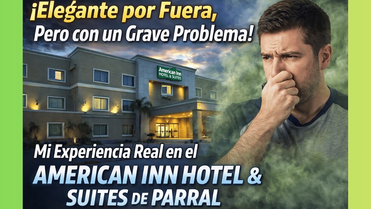 American Inn Hotel & Suites de Parral. Lo que no me gustó.