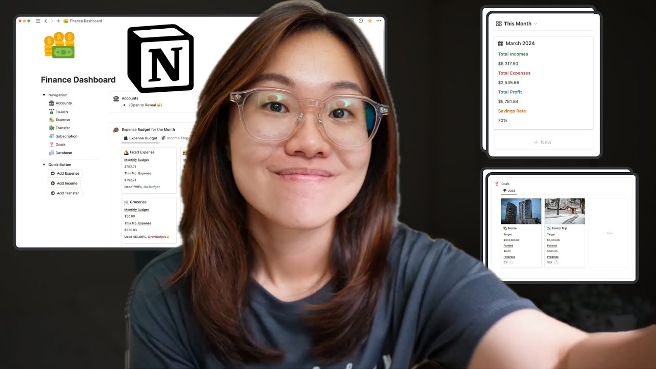 How I Budget and Manage my Daily Expenses in 2026 | NEW Notion Expense Tracker + iPhone Shortcut