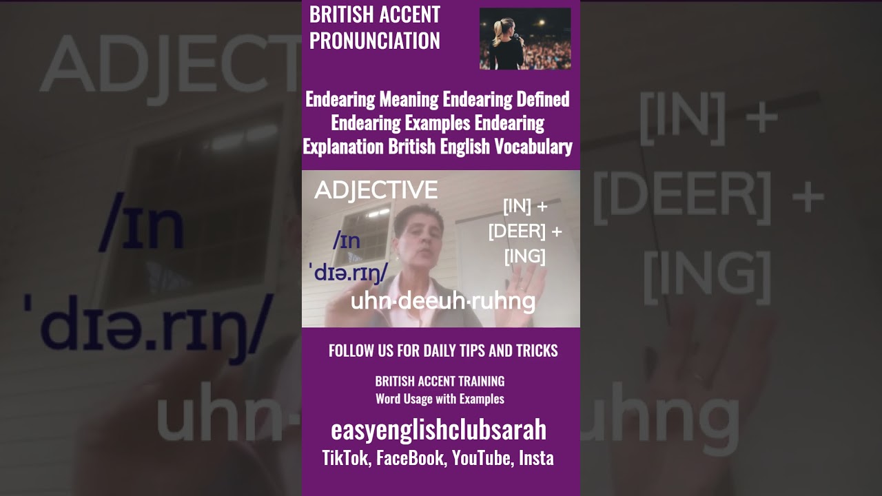 Endearing Meaning Endearing Pronunciation Endearing Defined Endearing Examples British English