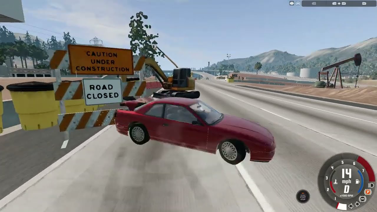 10X the crashes 10X the fun (BeamNG.drive)