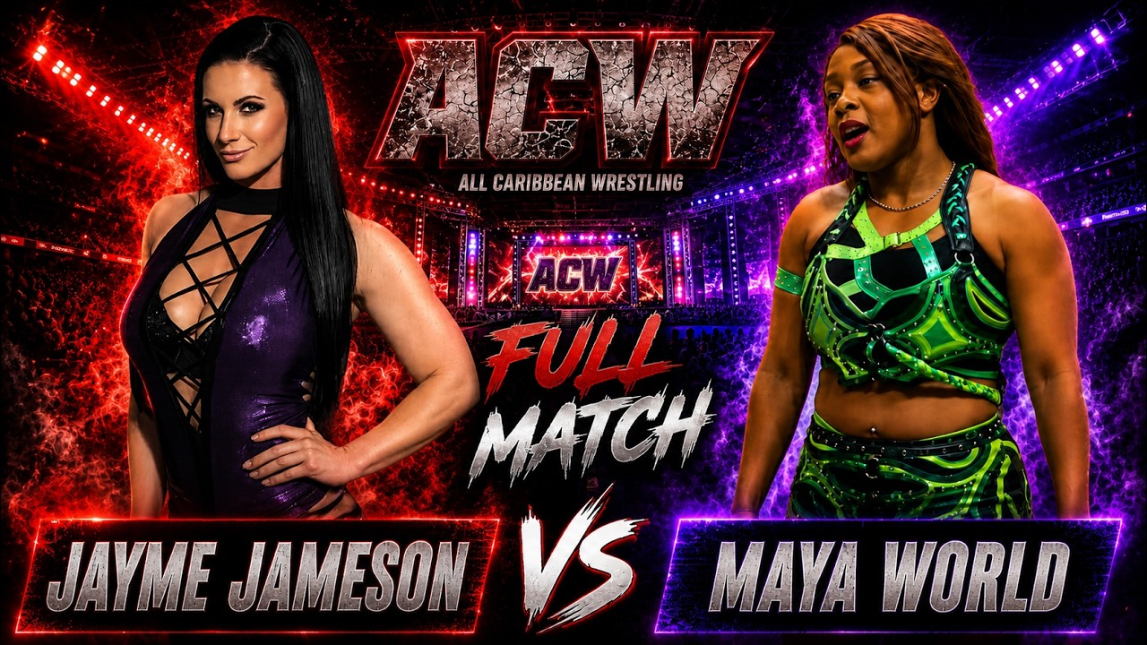 Maya World vs Jayme Jameson Full Match #acw