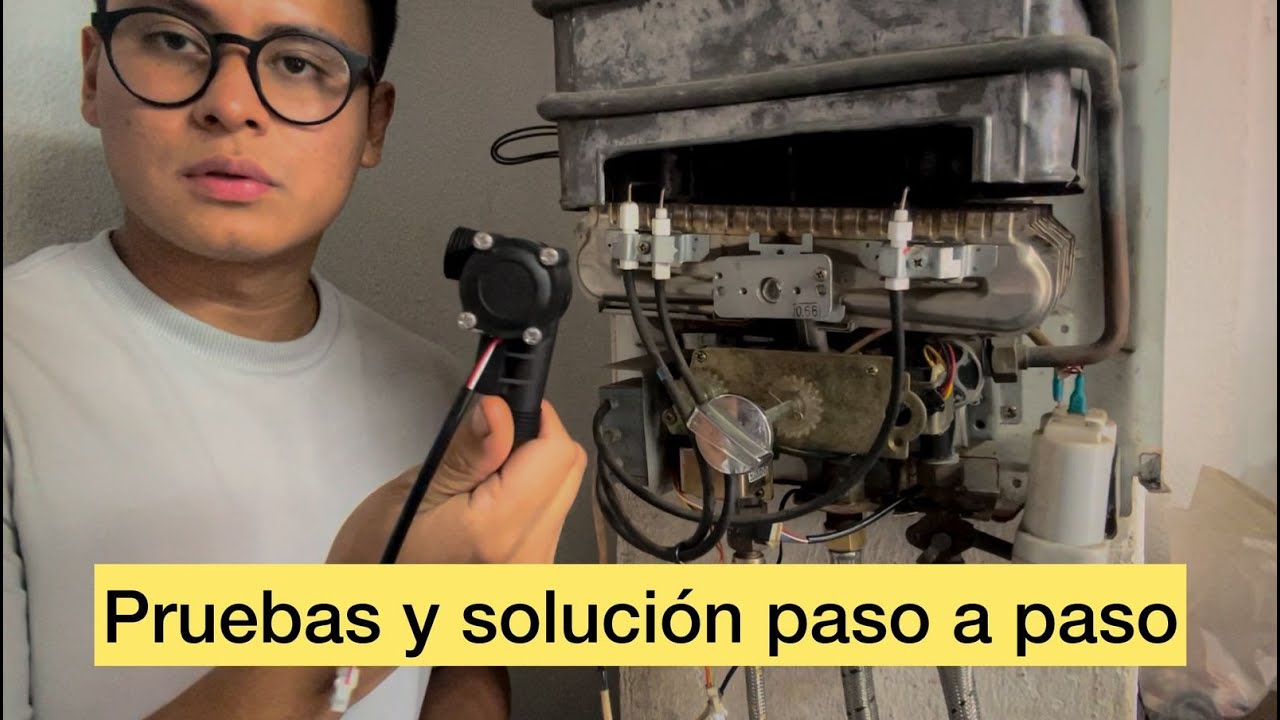 Reparacion de calentador ASCOT | Sensor de flujo de agua dañado