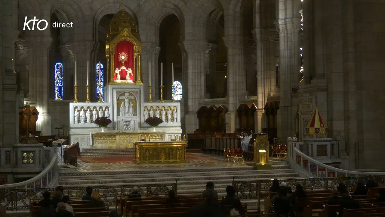 Prière du Milieu du Jour du 5 mars 2026 au Sacré-Coeur de Montmartre
