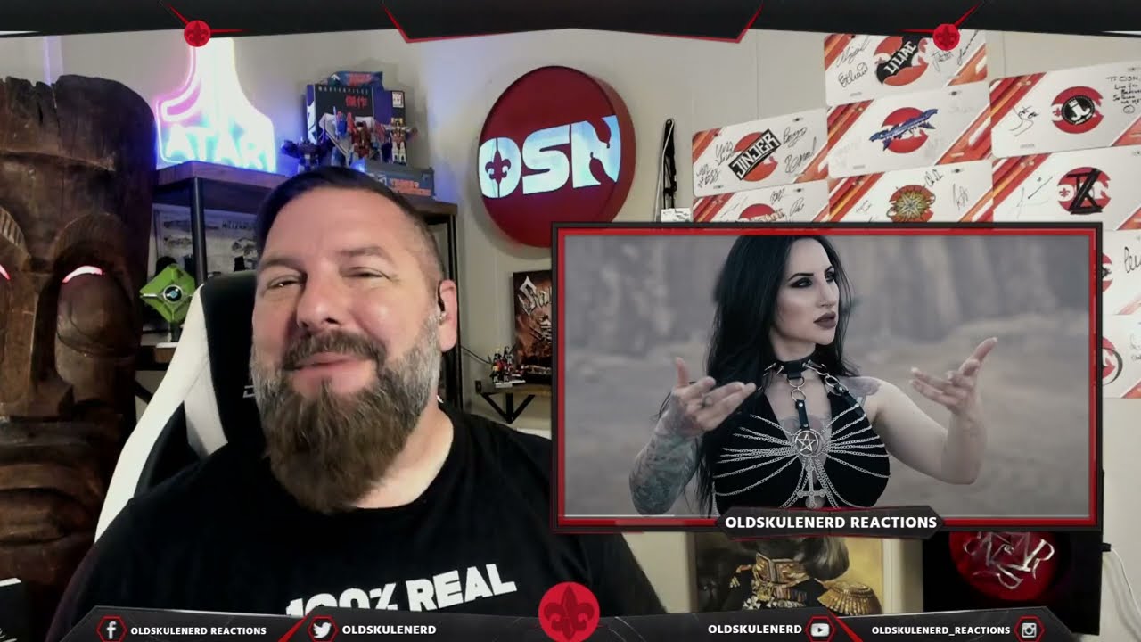 ELEINE - We Are Legion (OFFICIAL VIDEO) | OLDSKULENERD REACTION