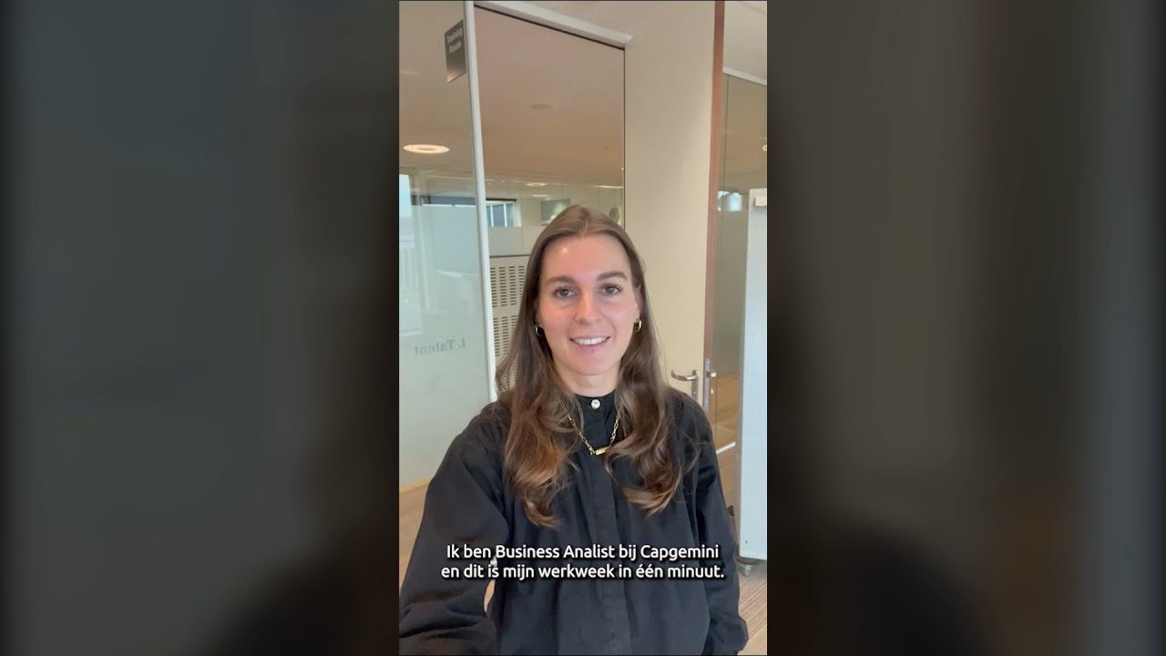 Weekvlog: Business Analist | Pleun | Capgemini