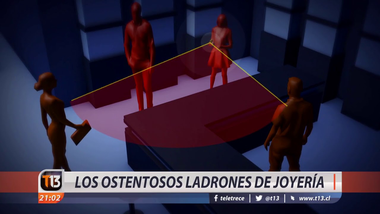 Robo millonario en joyería