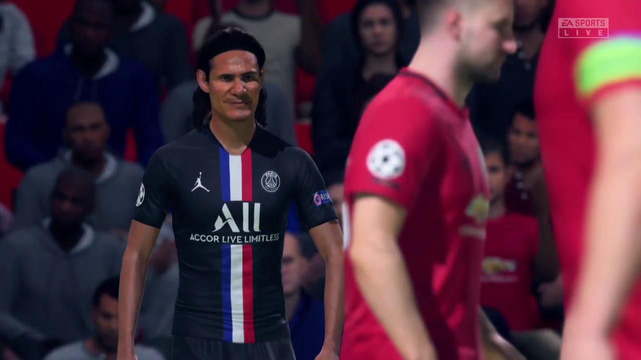 Le but de Cavani face &agrave; Man United (FIFA 20)